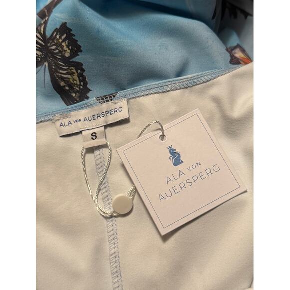 NWT Whimsical Ala Von Auersperg Caterina Dress Papillon Butterfly $350 - Picture 6 of 15